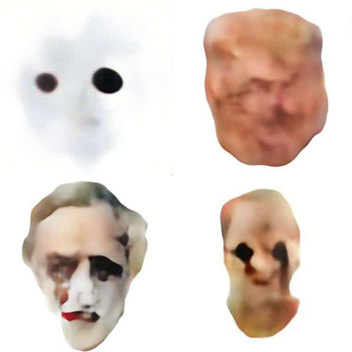 AI designed these Halloween masks and they are absolutely terrifying