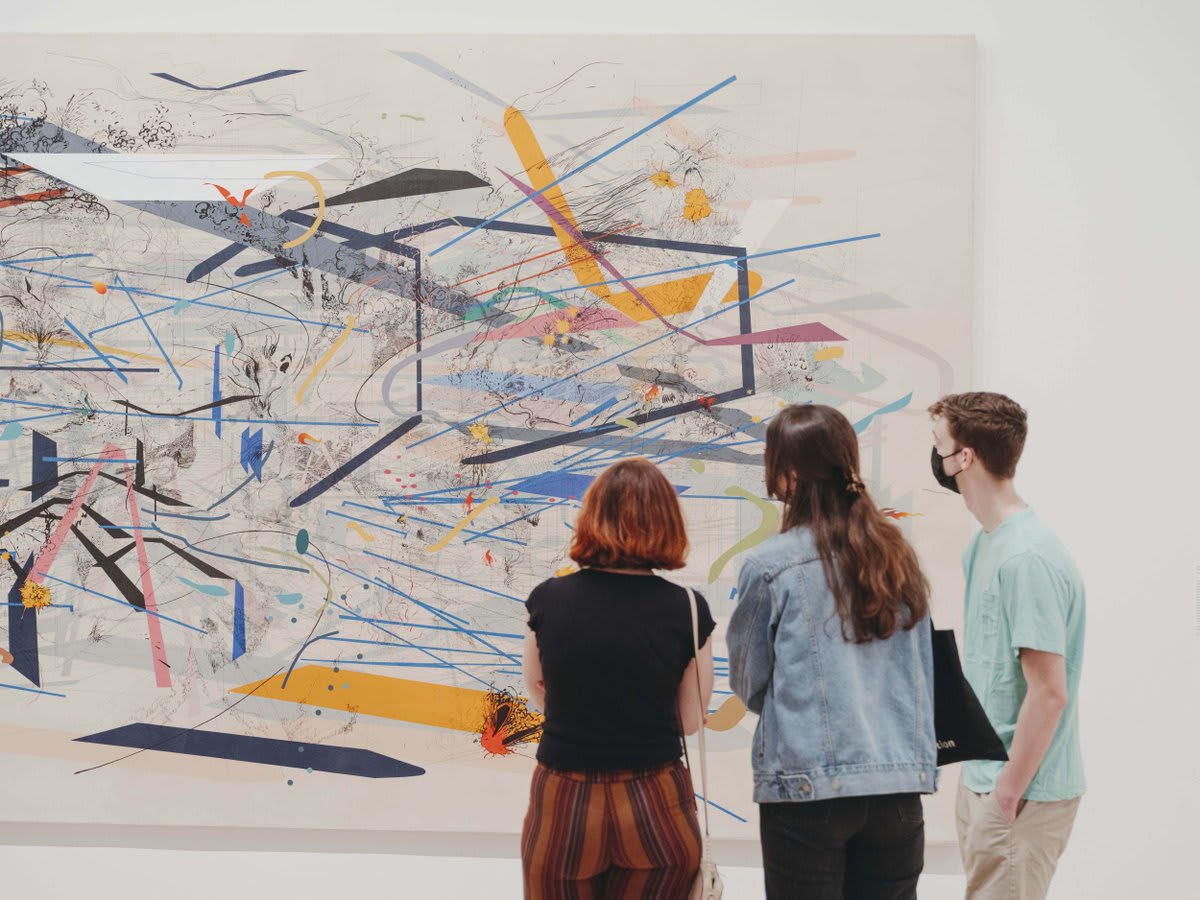 "Mehretu has packed, unpacked, and metamorphosed more ideas and innovations, more magically, than any artist in many years."—@Slate Don't miss Julie Mehretu's monumental mid-career survey, on view for just one more week, through August 8.