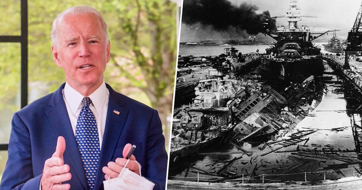 Joe Biden Appears To Confuse Pearl Harbor And D-Day On-Air