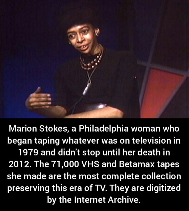 Respect to TV Archivist Marion Stokes Preserved Hours Upon Hours of Television from 1979 to 2012