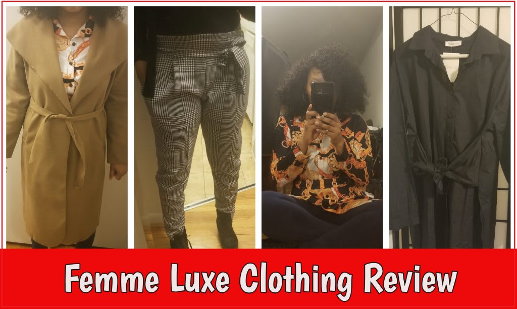 Wearing Femme Luxe for Fall Looks - Clothing Review