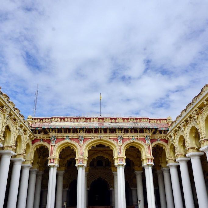 Thirumalai Nayakar Palace-A stunning heritage structure in Tamil Nadu,India