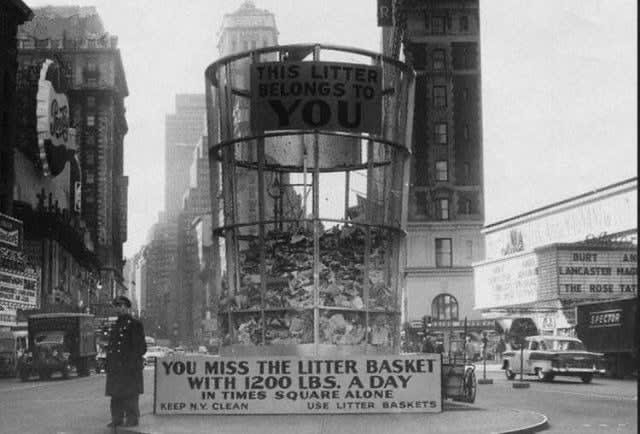 Public Shaming in New York, 1950s