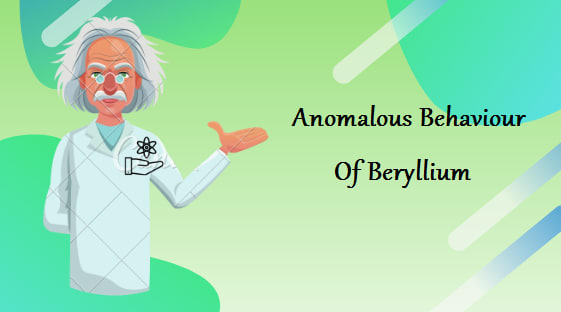 ANOMALOUS BEHAVIOUR OF BERYLLIUM