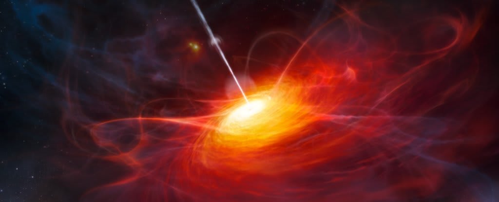 This Absolute Monster of a Black Hole Eats The Equivalent of a Sun a Day