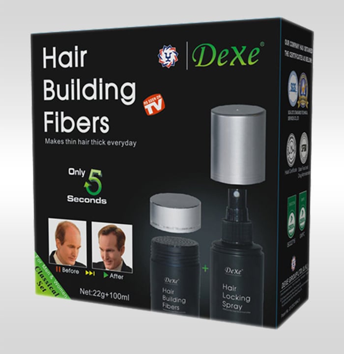 Hair fiber Boxes