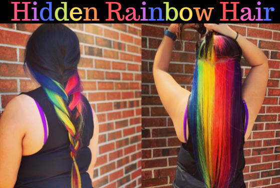Hidden Rainbow Hair - Beauty