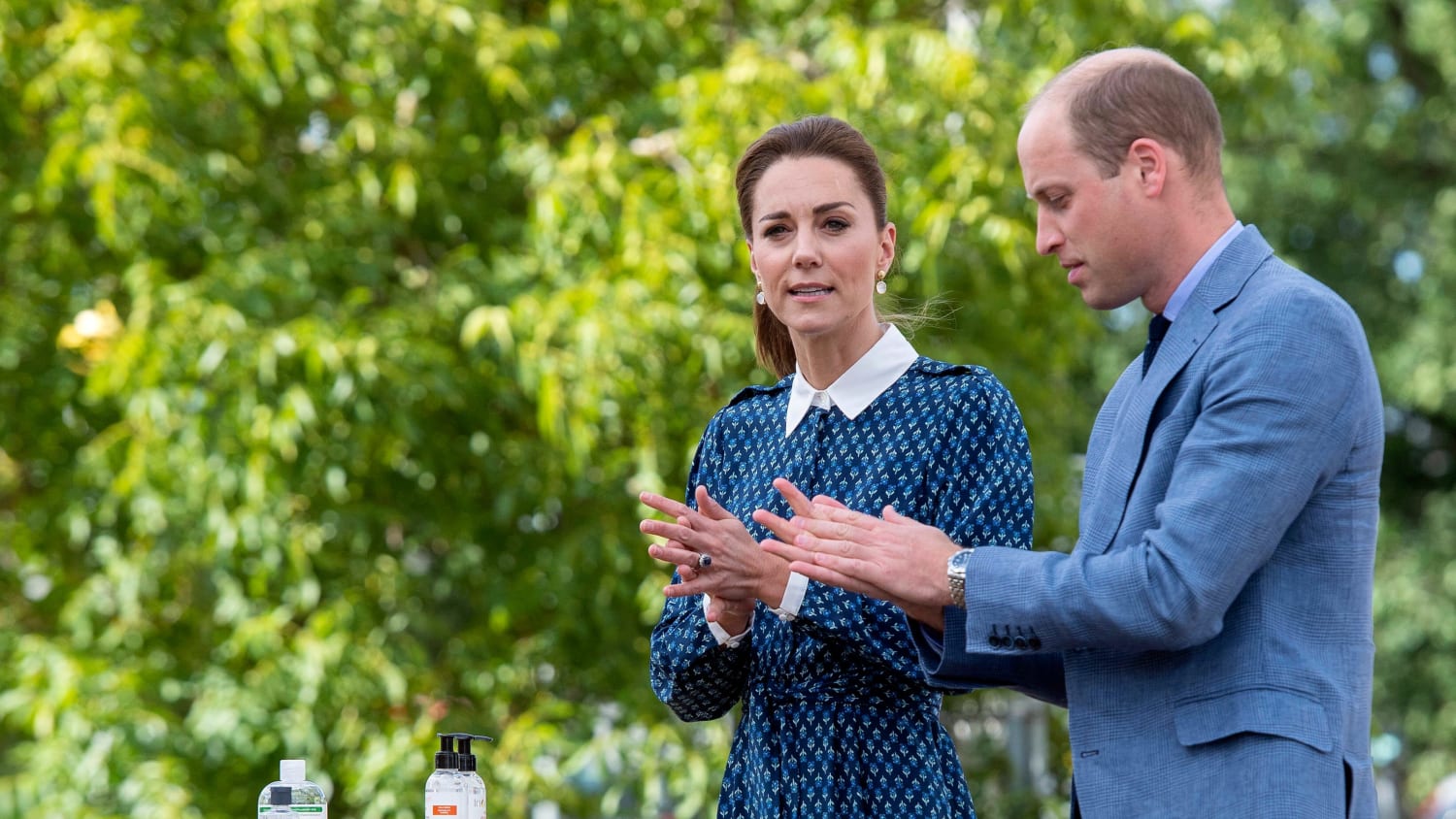 Prince William, Duchess Kate keep hands clean honoring health care workers for COVID response