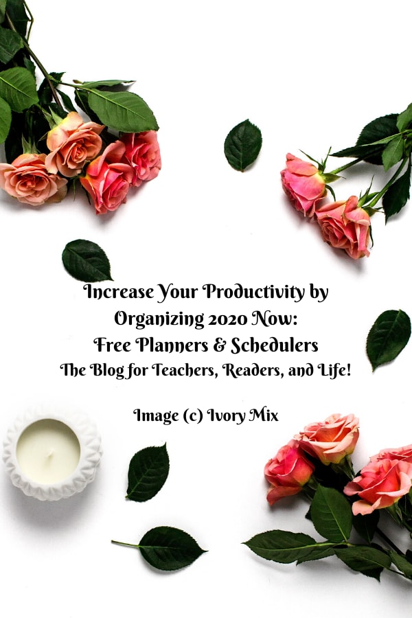 Increase Your Productivity by Organizing 2020 Now - The Blog for Teachers, Readers, and Life!