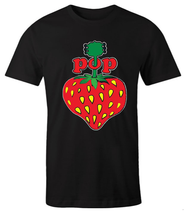 Strawberry Pop impressive graphic T Shirt