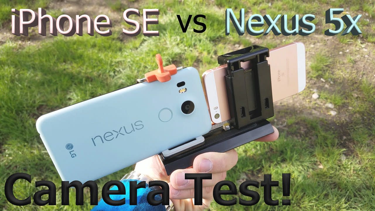 iPhone SE vs Nexus 5x Video Camera Test!