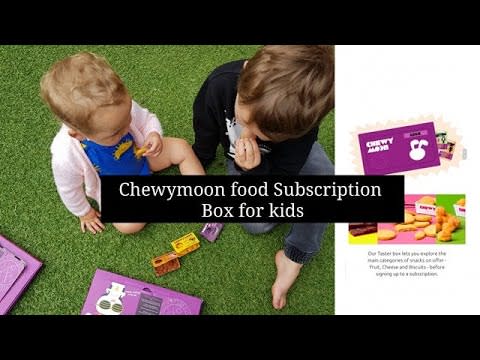 Chewymoon - a unique, healthy, snack subscription box for children!