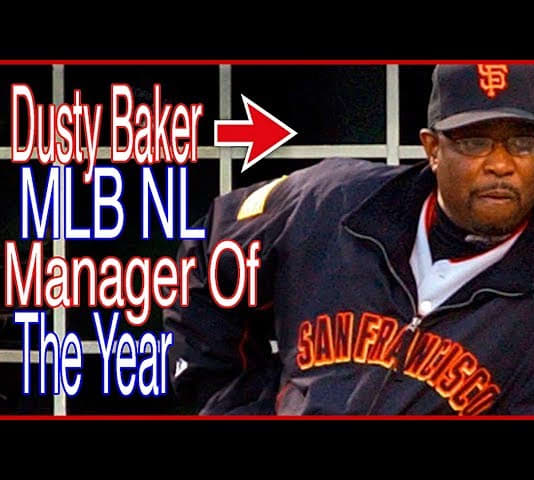 This Day in Sports November 6, 1997, Dusty Baker MLB NL Manager of the Year