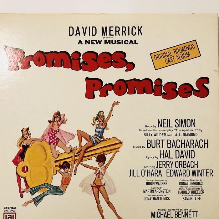 Promises, Promises Original Broadway Cast Album Vinyl UAS 9902