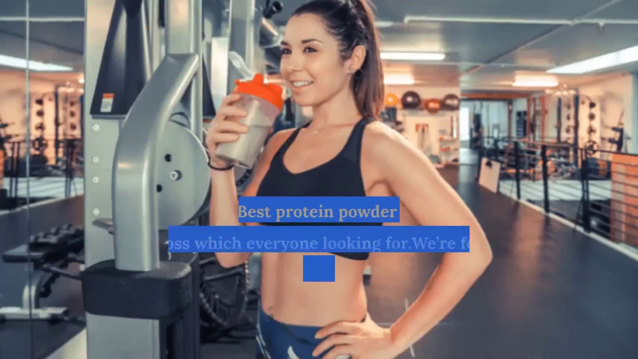 best protein powder for weight loss