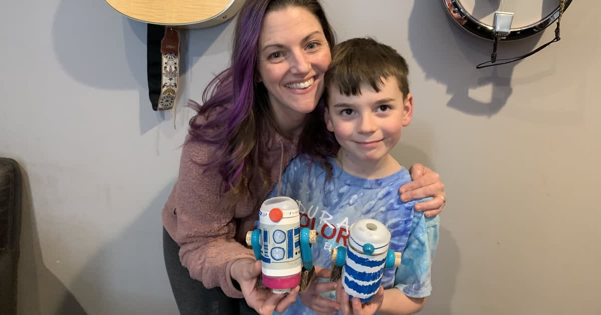 My Son and I Built Star Wars Droids With Everyday Items — Here's How You Can Do It!
