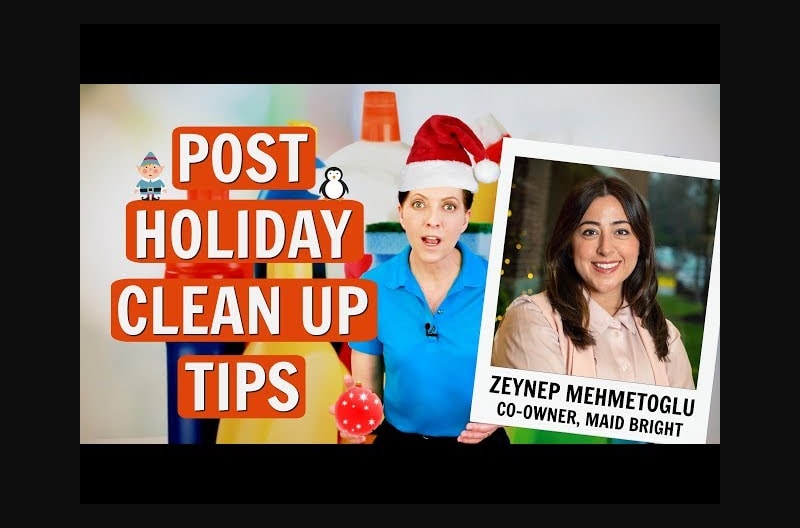 Post-Holiday Clean Up Tips from a Professional - Zeynep Mehmetoglu