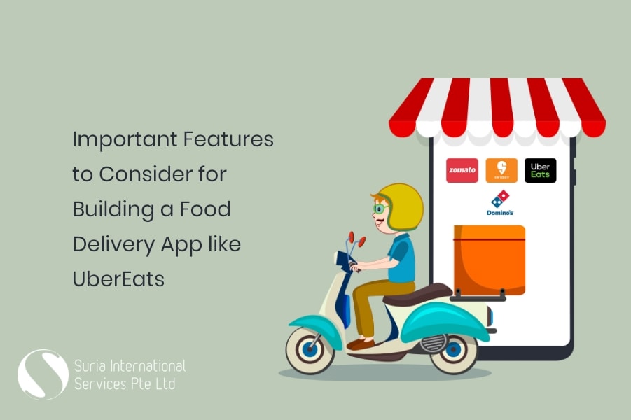 Important Features to Consider for Building a Food Delivery App like UberEats
