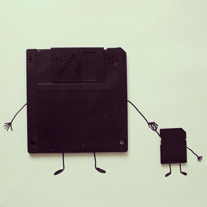 Whimsical Illustrations Merge with Everyday Objects