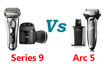 Braun Series 9 vs. Panasonic Arc 5: Which Brand is Better?