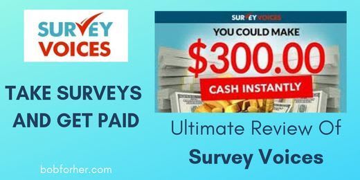 Get Paid $300. Is Survey Voices Legitimate?