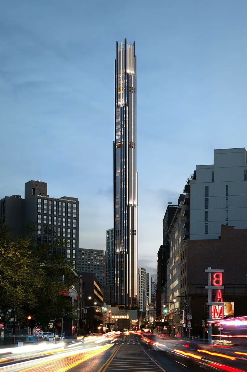 new images revealed of SHoP architects' brooklyn tower with interiors by gachot studios as sales officially launch.