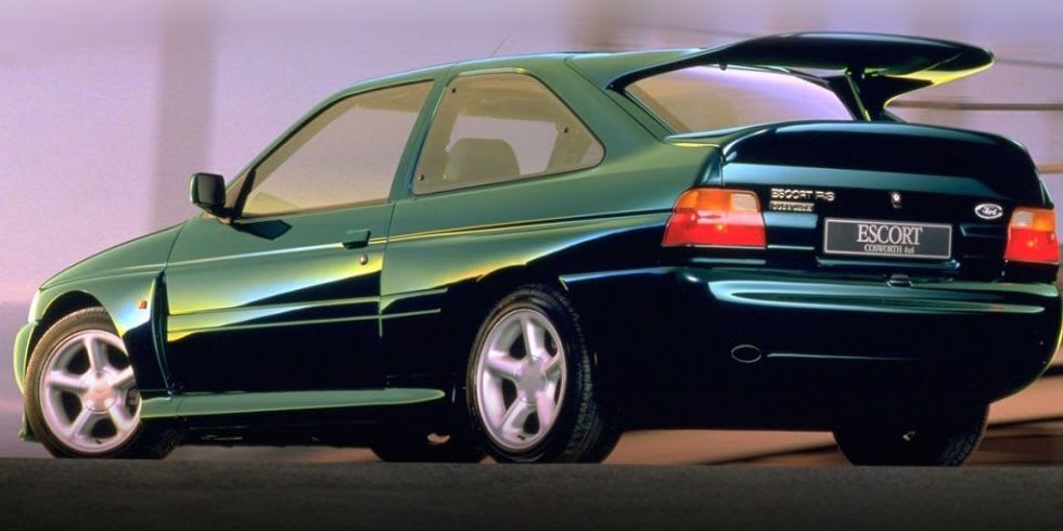 Here's How the Ford Escort Cosworth's Iconic Spoiler Came to Life