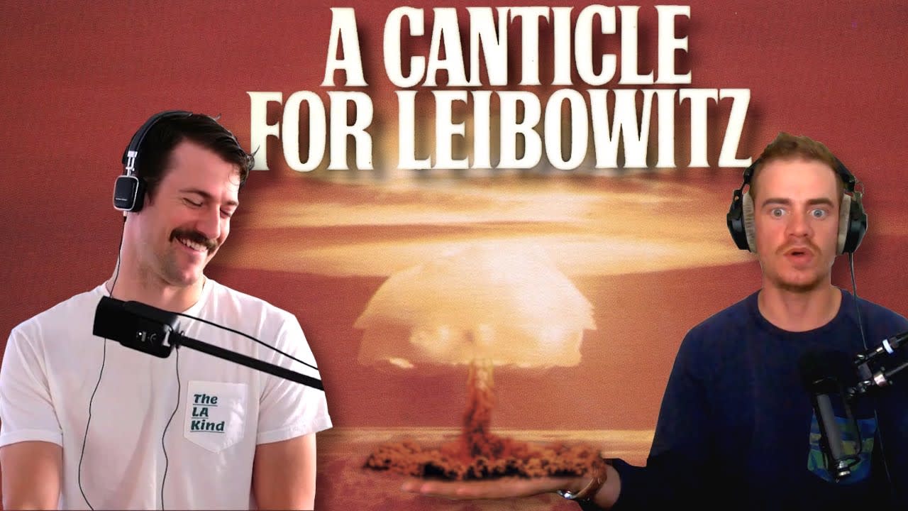 A Canticle for Leibowitz - if you haven't read it, you should! Who knew the post-nuclear wasteland could be so funny?