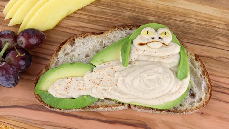 Jabba the Hutt Avocado Toast