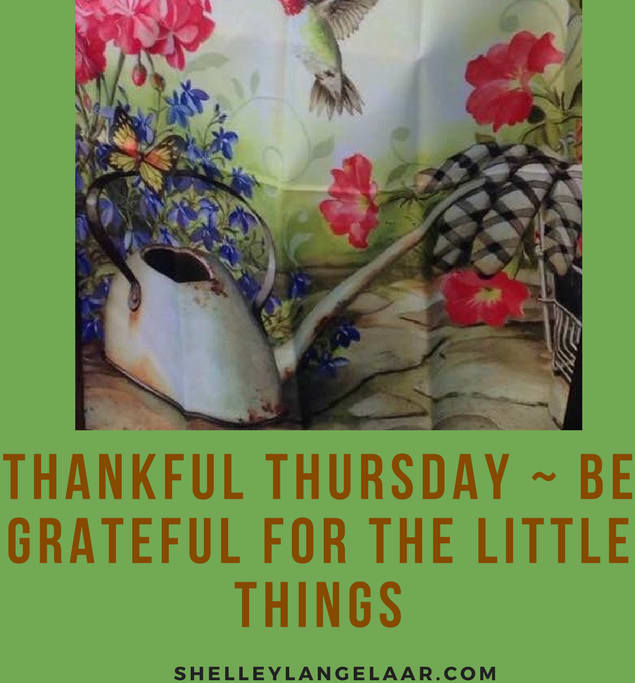 Thankful Thursday ~ Be Grateful For The Little Things - Victorious Living