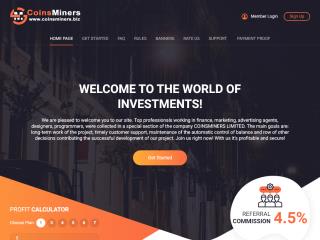 Coinsminers.biz Review: PAYING or SCAM? | Bit-Sites