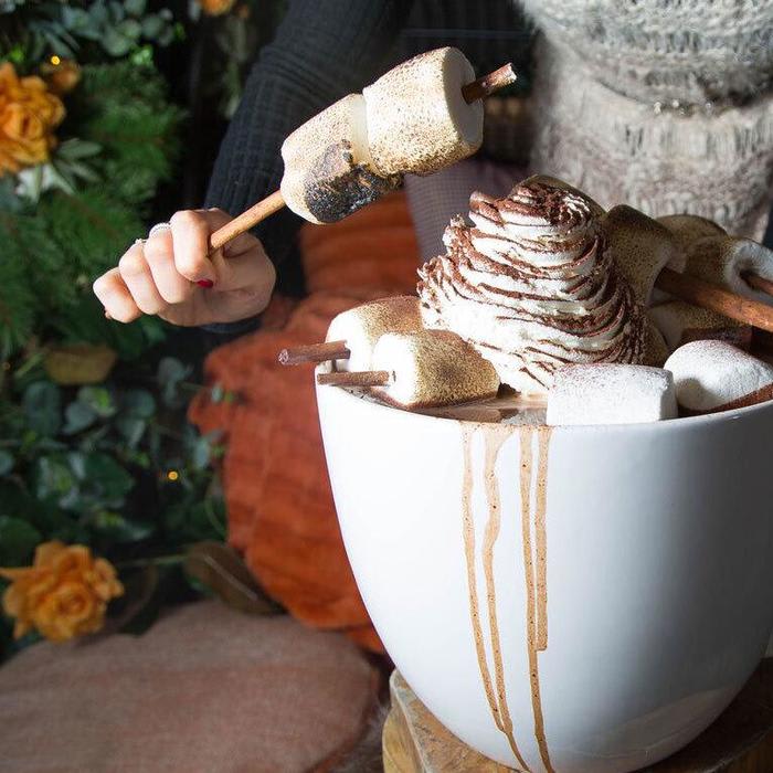 Would You Drink 20 Pounds of Hot Chocolate?