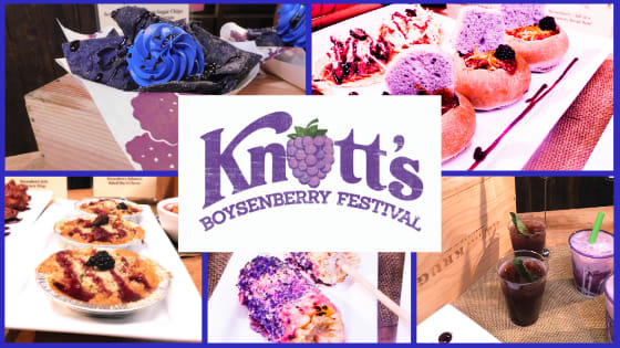 Knott's Berry Farm Delectables At The Boysenberry Festival 2020
