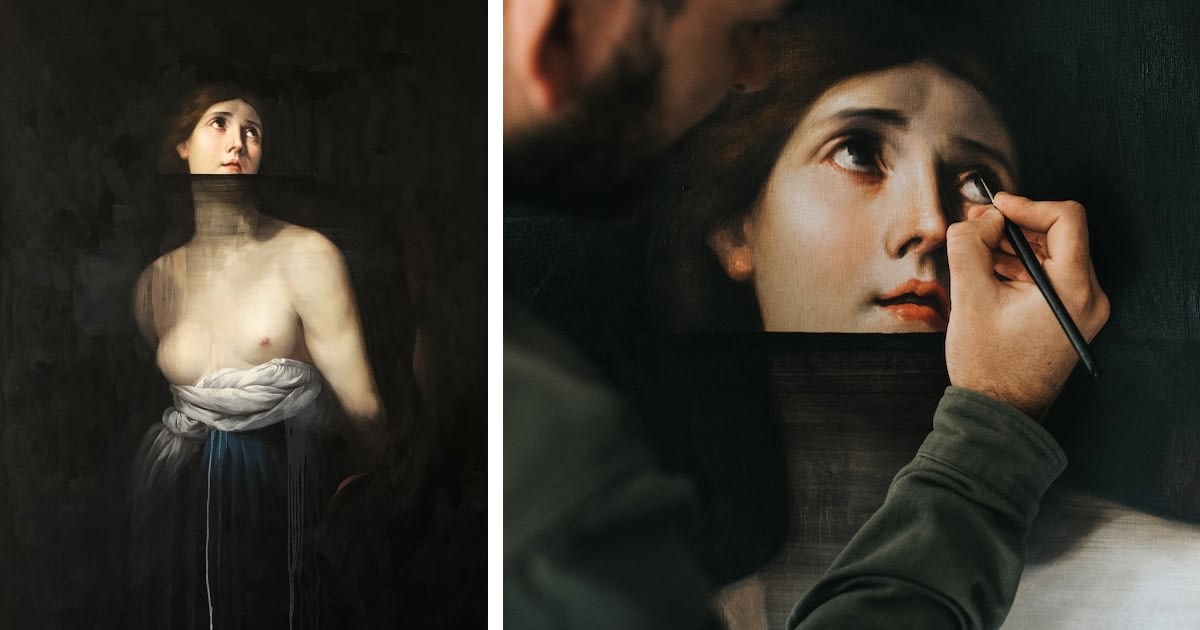 Interview: Artist Creates Beautiful Baroque-Inspired Paintings with Intentionally Imperfect Details