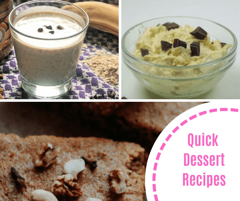 Quick dessert recipes -#HighProtein -