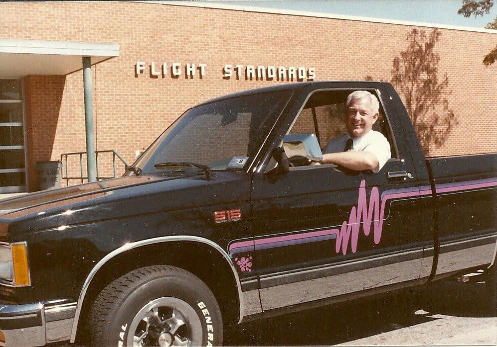 My Uncle won this truck by being closest to correctly guessing the number of jelly beans in a jar at the state fair (1987)ish