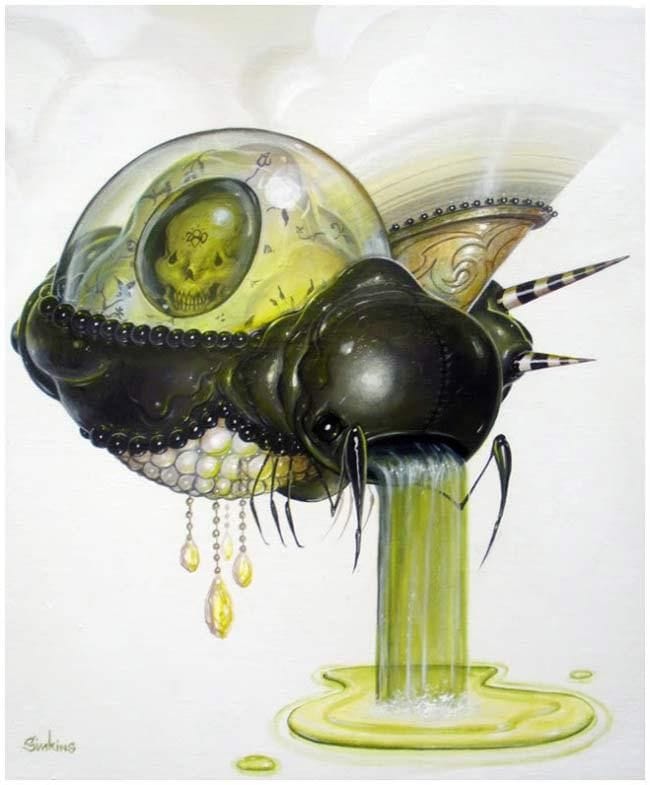 Greg Simkims Fish Hi-Fructose Magazine Greg Simkins: