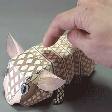 Handmade Paper Toys by Haruki Nakamura Spring, Fold, and Jump into Action