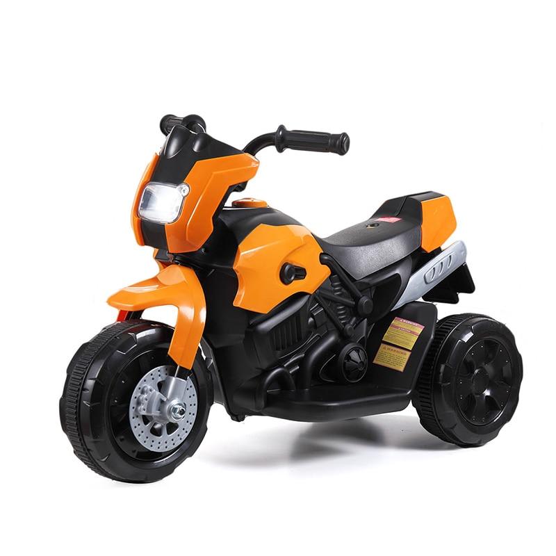 KbnMart Kids Electric Three-wheeled Ride Motocycle Trike Baby Ride On Cool Rechargeable Outdoor Toy Car Children Driving Car Gifts T0811
