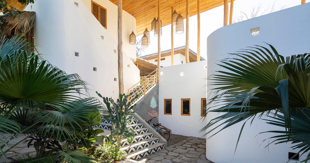salagnac arquitectos invites traveling surfers to explore costa rica's nomadic hotel