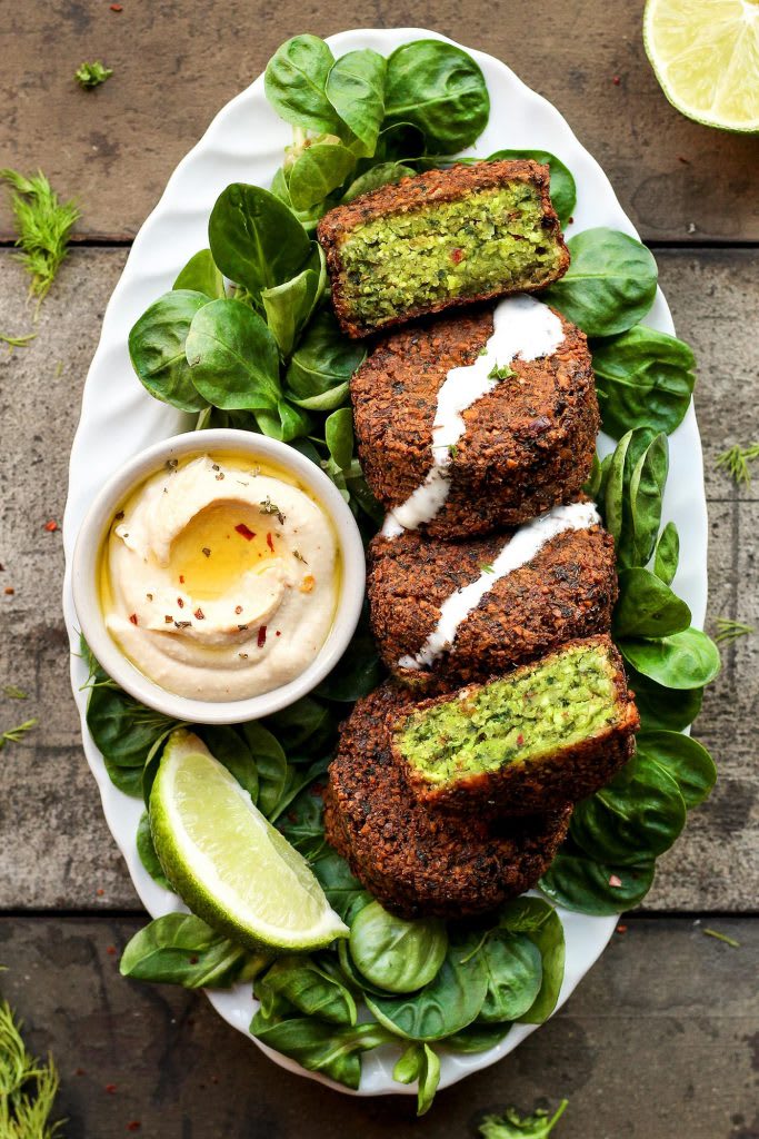 Magical Green Falafels - Full of Plants - Delicious World and Travel