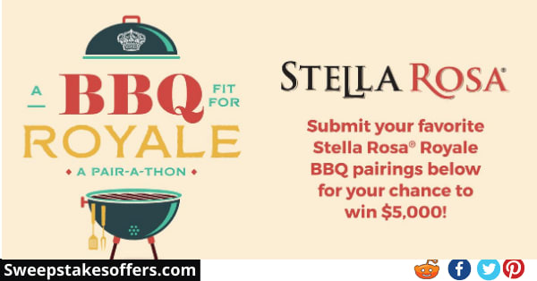 Stella Rosa Royale Recipe Contest - Win Gift card