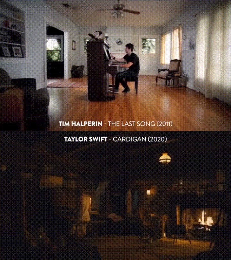 Taylor Swift directs her own music video that is a blatant rip of smaller artist Tim Halperin