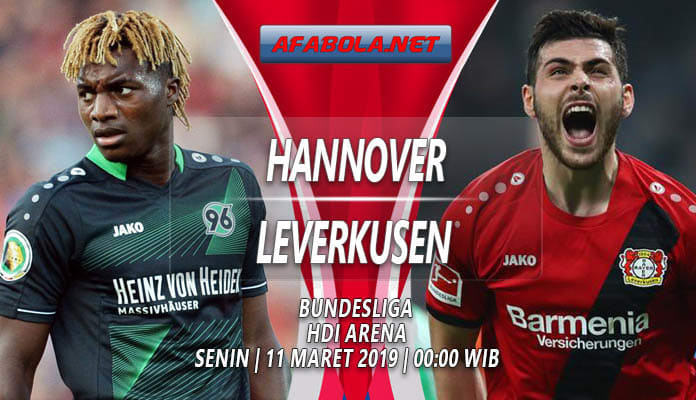 Prediksi Akurat Hannover vs Leverkusen 11 Maret 2019 - Tips Skor Bola Gratis