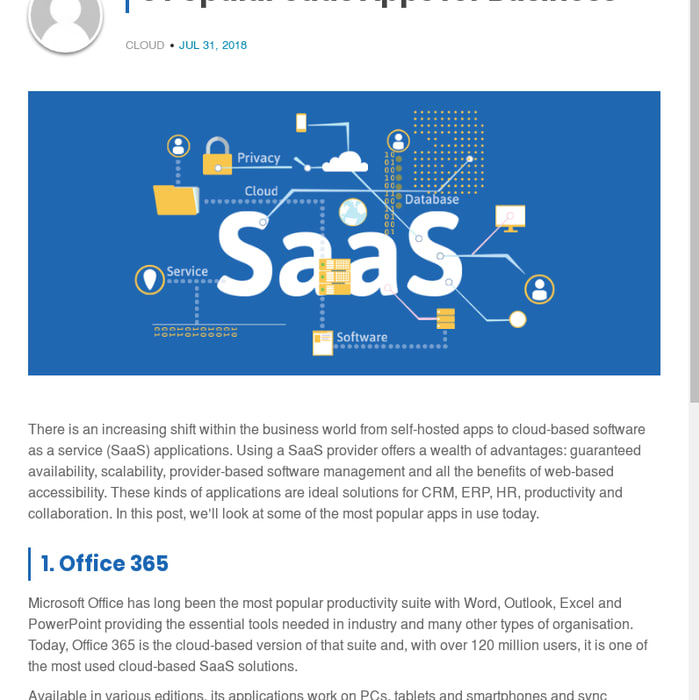 8 Popular SaaS Apps for Business