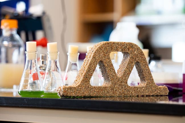 This Regenerative Building Material is Made From Sand and Bacteria