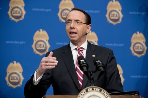 Deputy Attorney General Rod Rosenstein expected to depart in March