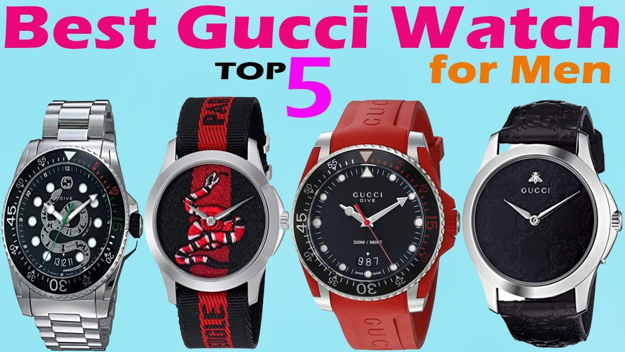 TOP 5 Best Gucci Watch for Men