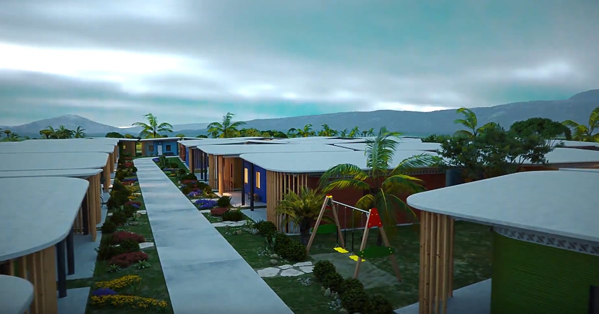 Watch a 3D-printed neighborhood spring up from nothing