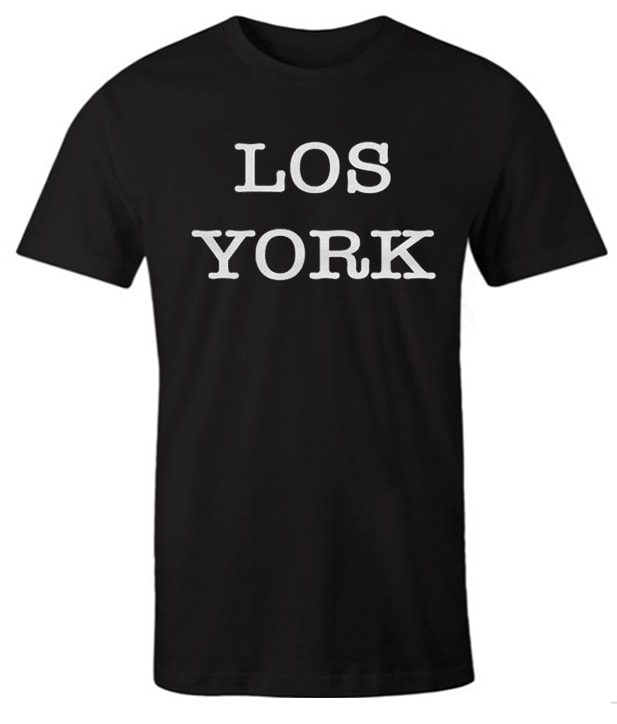 Los (Angeles, New) York impressive graphic T Shirt